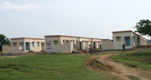 This was the result of that project in Orissa - wonderful homes for the devastated villagers of Rahamba