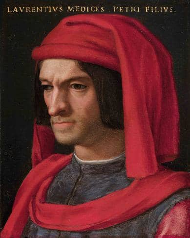 Portrait of Lorenzo the Magnificent. 1555-1565.