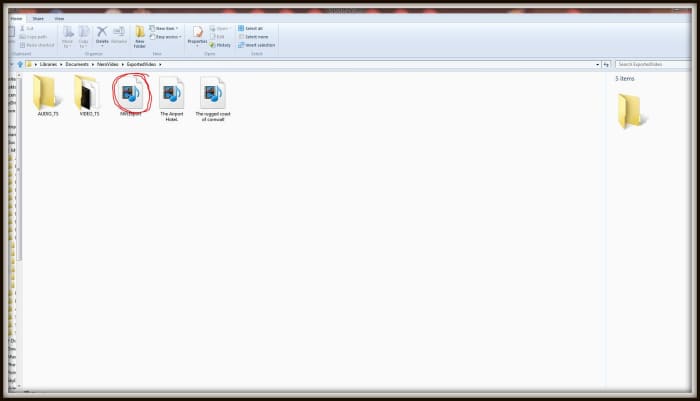 The finished project will be saved to the Nero 11 exported video folder. It can be uploaded to Hubpages amongst other things or burned to a DVD using Nero.