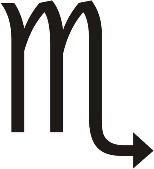 The Scorpio actually has 7 symbols, the most common being the Scorpion. However, these symbols range from the Spider to the Phoenix.