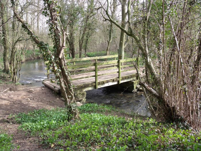 The London road bridge over Cock Beck would have been crowded with the fleeing Lancastrian men-at-arms, enough to slow them down for further 'treatment'