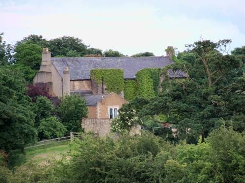 Towton Hall is now half-hidden to the casual bypasser, little use as a landmark, unlike the chapel below...