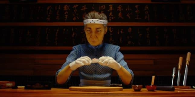 The sushi scene in Wes Anderson's 2018 stop-motion animation classic, "Isle of Dogs," took nearly six months to complete.