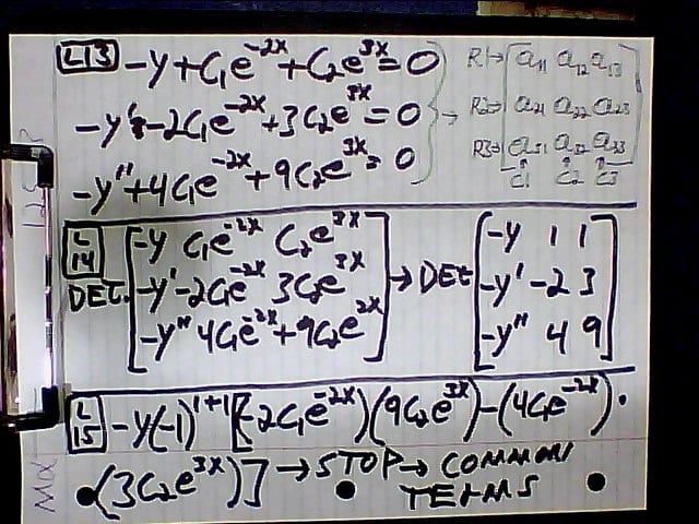 Differential Equations, Part 1: Elimination Of Arbitrary Constants ...