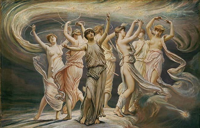 The Pleiades, by Elihu Vedder (1836-1923)