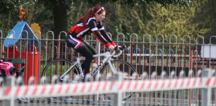 You can convert your bike to an exercise bike by using cycling training rollers (pictured) or an indoor cycling trainer.