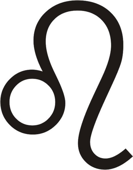 This is a common symbol used in drawing birth charts to indicate the constellation, or the house of Leo.