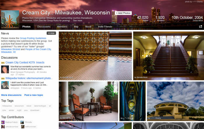 One of my favorite photo sharing websites for finding new Milwaukee photography locations is the Flickr Cream City group.
