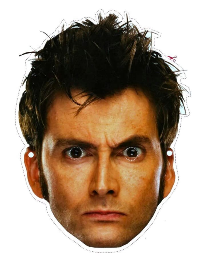 Here's a great Doctor Who mask for you to print, or choose one of the 46 other characters from the longest running sci-fi series on TV.