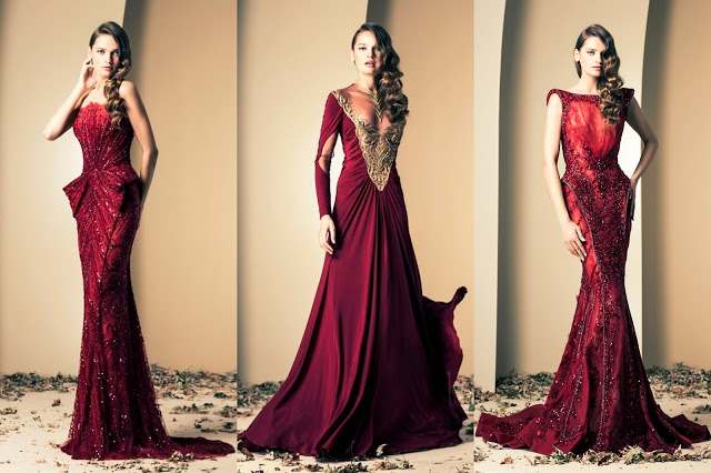 Three gorgeous out of the world haute couture gowns designed by Ziad Nakad for this Fall/Winter 2014 Collection