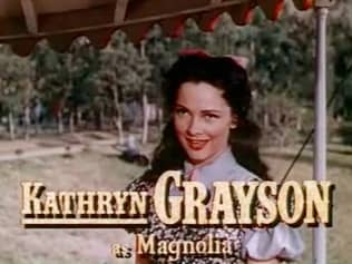 Kathryn Grayson as Magnolia in the film adaptation of the Broadway musical Show Boat.
