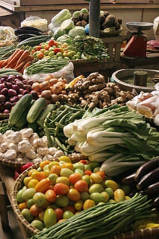 Farmers Markets are a great place to buy vegetables for canning.