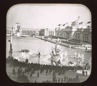 World’s Columbian Exposition: Administrative Building and Court of Honor, Chicago, United States, 1893. Brooklyn Museum.