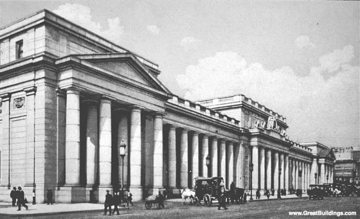 Pennsylvania Railroad Station: 1904-10. The Great Buildings Collection: Architecture and Places of the World.