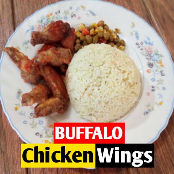 Who doesn't love buffalo chicken wings?