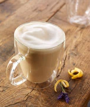 Earl Grey Tea Latte. A favorite variation on the standard recipe is using the vanilla soy instead of 2% milk.