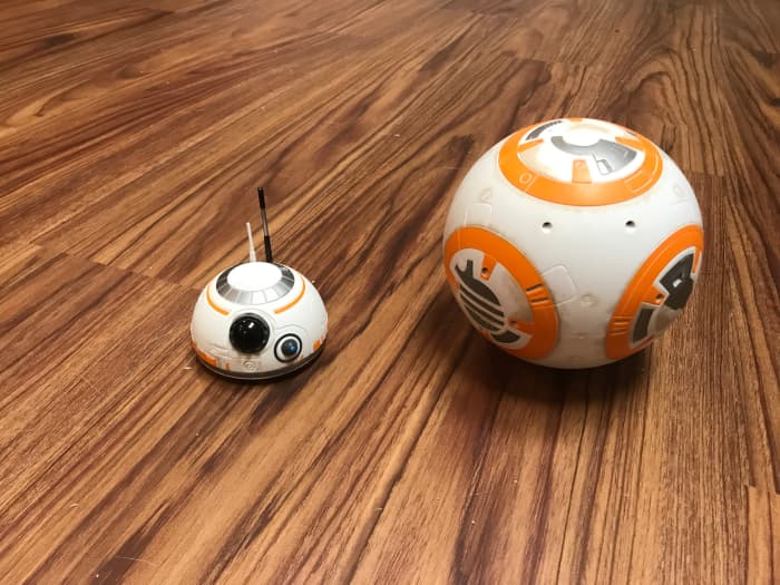 BB8's head is magnetically connected, and easily comes off. The head will come off if BB8 is moving quickly and comes to an abrupt stop.