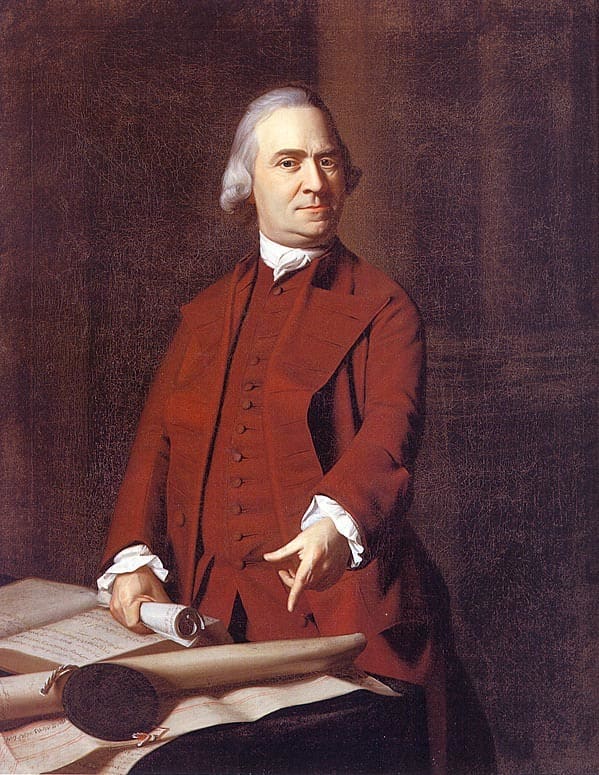 Sam Adams, the Father of the American Revolution, said that our rights come from "the great Law Giver and Head of the Christian Church."