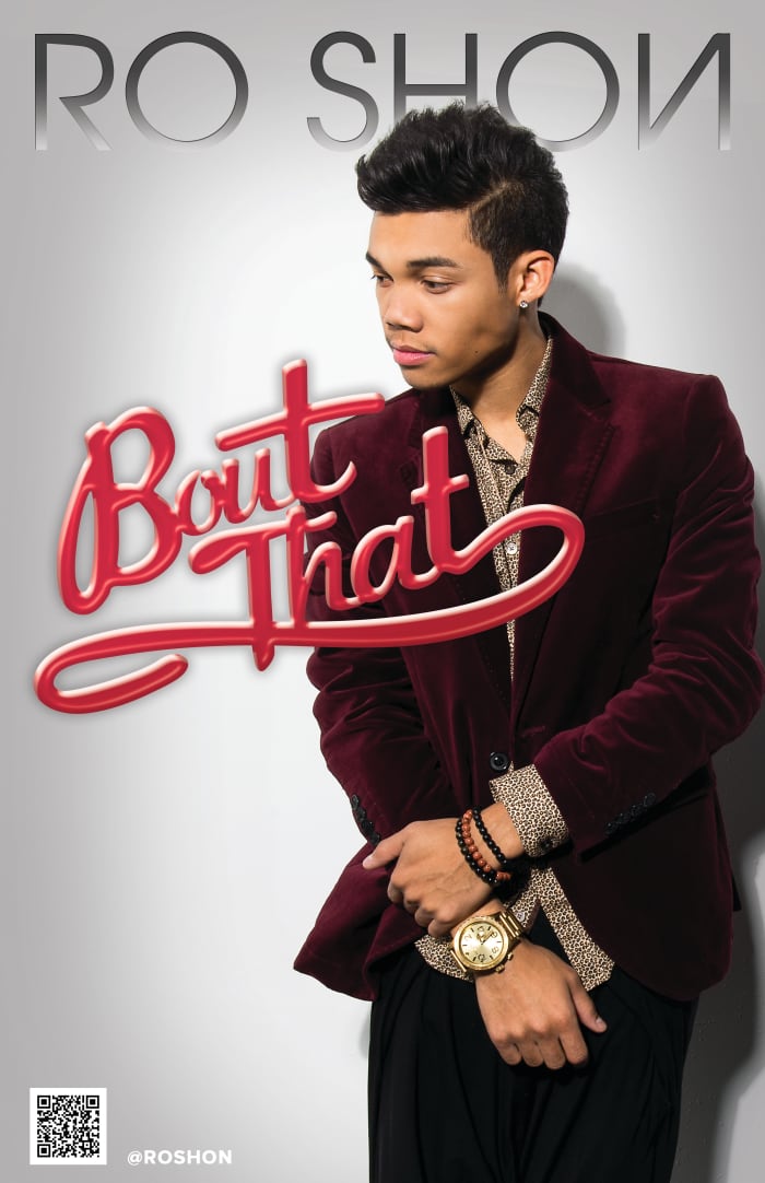 With a career that is also going meteoric, Ro Shon has a hot new single he will perform at the Melody Makers/MDI O.C. Pop Concert called 'Bout That'.