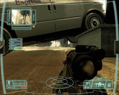 Think strategically and use your resources to stay alive in "Ghost Recon: Advanced Warfighter."