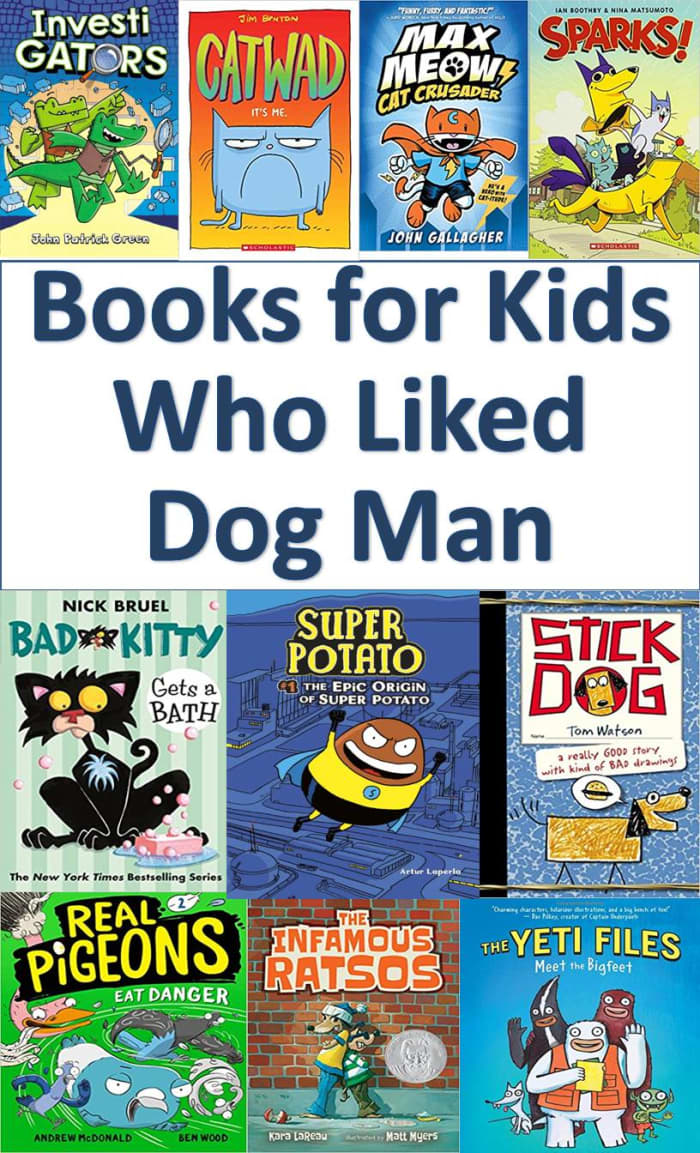 These are the books that youth librarians say are a hit with fans of the popular "Dog Man" series by Dav Pilkey.