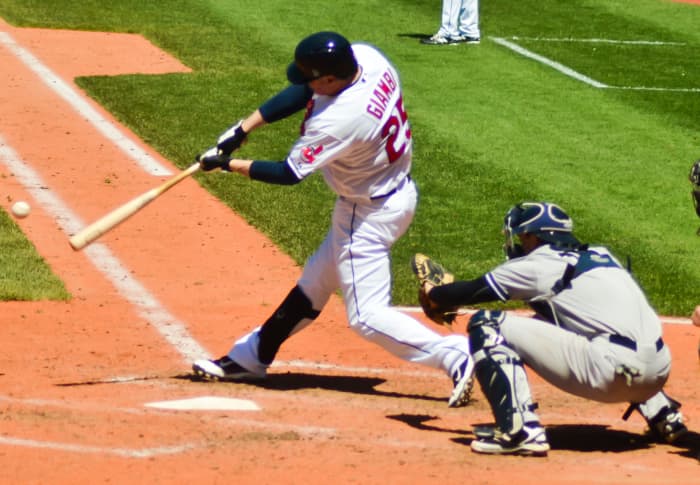 Jason Giambi is one of several players with more than 400 career home runs who spent a brief part of his career with the Cleveland Indians.