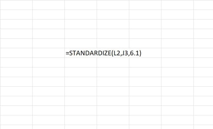 How To Use The Standardize Function In Excel Turbofuture 1641