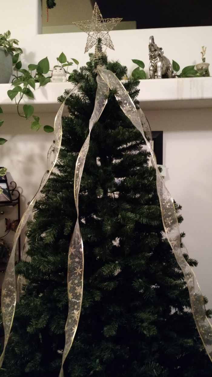 DIY Ribbon Tree for Christmas Holidappy