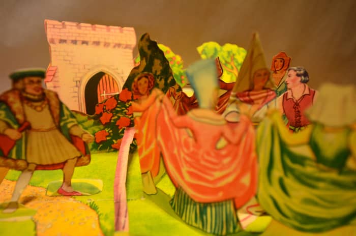 A vintage pop-up from a book featuring the fairy tales of Hans Christian Anderson. (Strand Publications) Photo by Allan Schultz