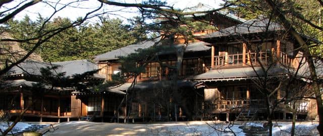 Tamozawa - the section moved from the Akasaka detached palace, in 1898,