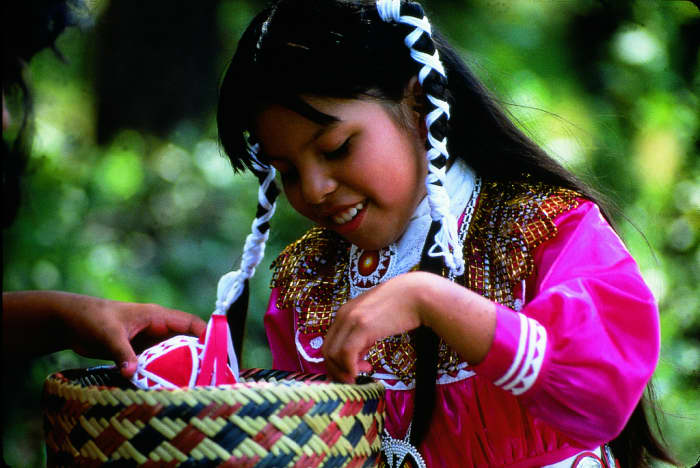 A young girl from Mississippi continues the traditions held by her ancestors. These traditions differ greatly from tribes in different geographical regions.