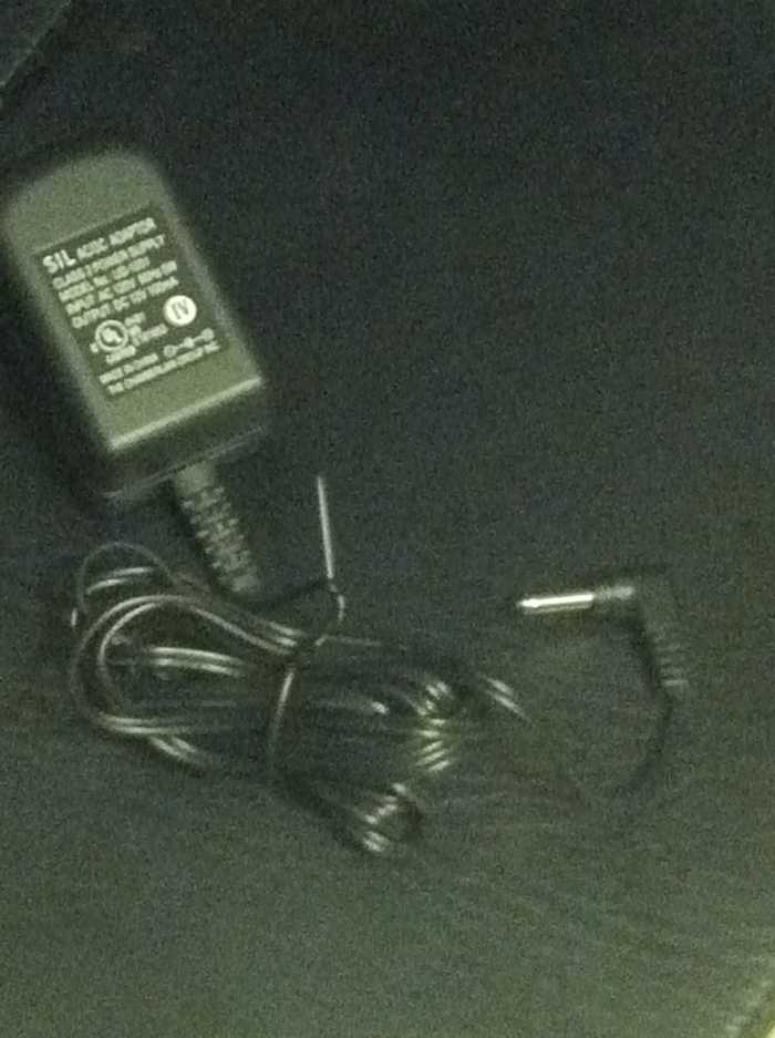The power cord for this garage door monitor's receiver is long enough to allow flexible positioning of your receiver most anywhere in your home.