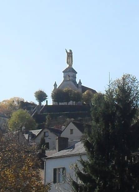 La Bonne Dame Overlooking Argenton Sur Creuse