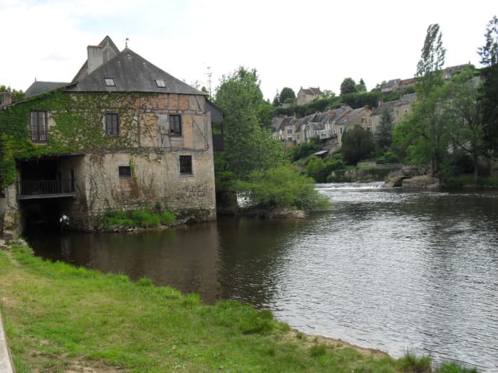 The Mills on the Creuse River: From as early as the 13th century the Creuse River has served to power mills.: From as early as the 13th century the Creuse River has served to power mills.