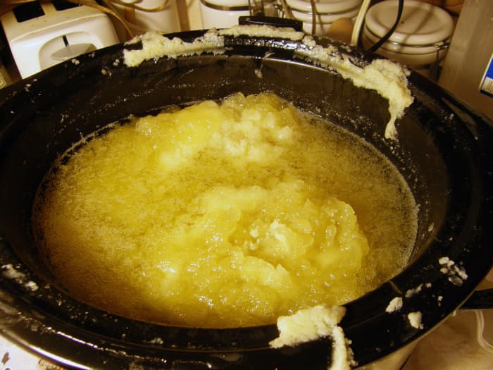 look how ugly it is! - don't worry it's supposed to look like that for now :) it will pretty up - keep cooking!