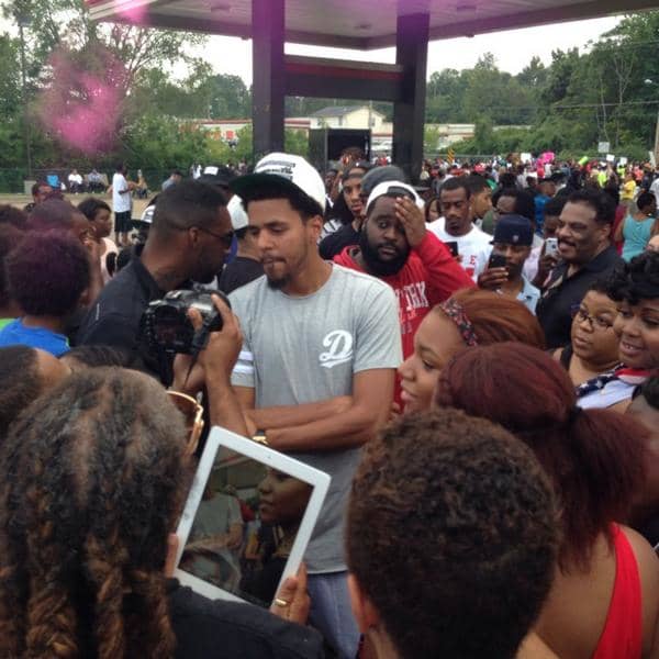 Cole proved he had something to say during the #Ferguson protests. He just failed to say it as well as he could have,