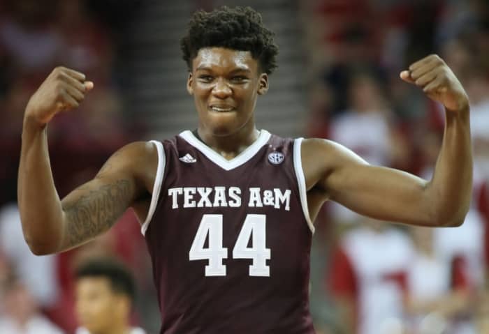 An opportunity to play in the NCAA Tournament had to be a consideration in Robert Williams' decision to return to Texas A&M.