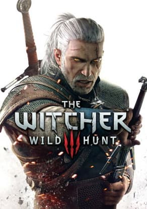 This is the cover art for The Witcher 3: Wild Hunt. The cover art copyright is believed to belong to the distributor of the game or the publisher of the video game or the developers, CD Projekt RED.