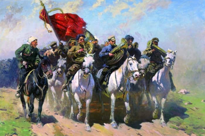 Socialist realism celebrated heroic triumphs of workers and peasants who advanced the cause of Communism under the leadership of the Party