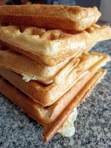 Light fluffy waffles