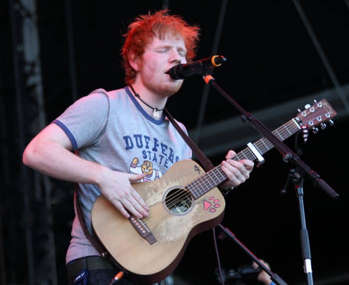 Ed Sheeran at the Frequency Festival in Austria, August 2012