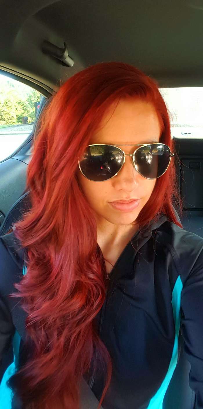 My vibrant red hair.