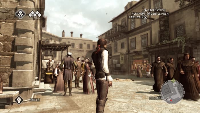 Florence in "Assassin's Creed II." Don't worry about the time difference. Florence today still looks very much like this.