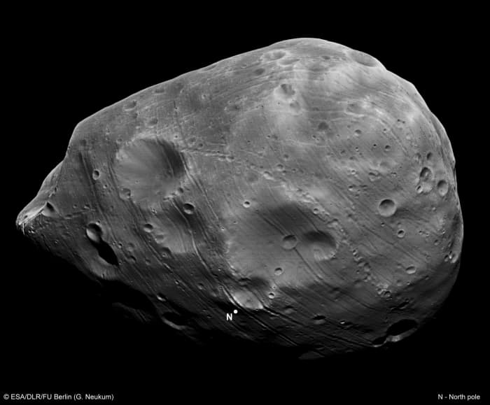 Phobos: not the roundness earthlings are used to