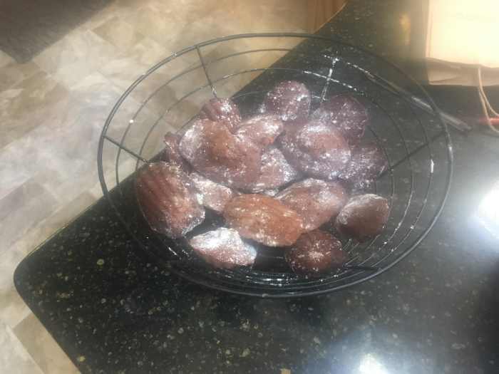 Chocolate Coffee Orange Madeleines