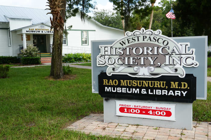 The West Pasco Historical Society and Museum is a fun and interesting place to spend an afternoon.