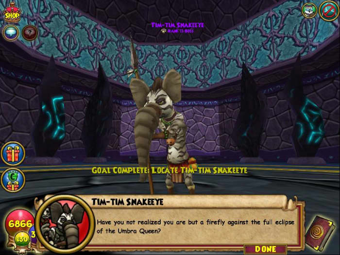Tim-Tim Snakeeye, aka Tse-Tse Snaketail, Tik-Tik Snaketongue, and Tom-Tom Snakeskin. This guy has too many aliases for his own good.