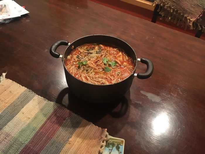 Vibrant Ginger Citrus Ramen With Chicken and Tomatoes
