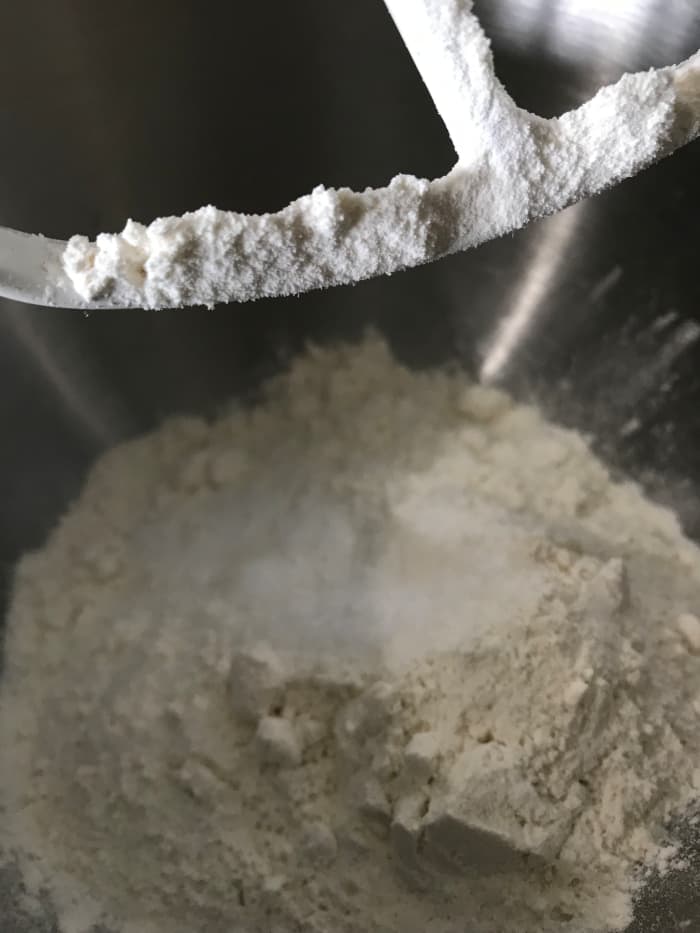 Use two cups of all-purpose flour for this recipe. The crumb ends up perfect - firm enough to handle all that luscious frosting, but light enough to stay light and fluffy. Cake flour is a bit too delicate for this recipe.