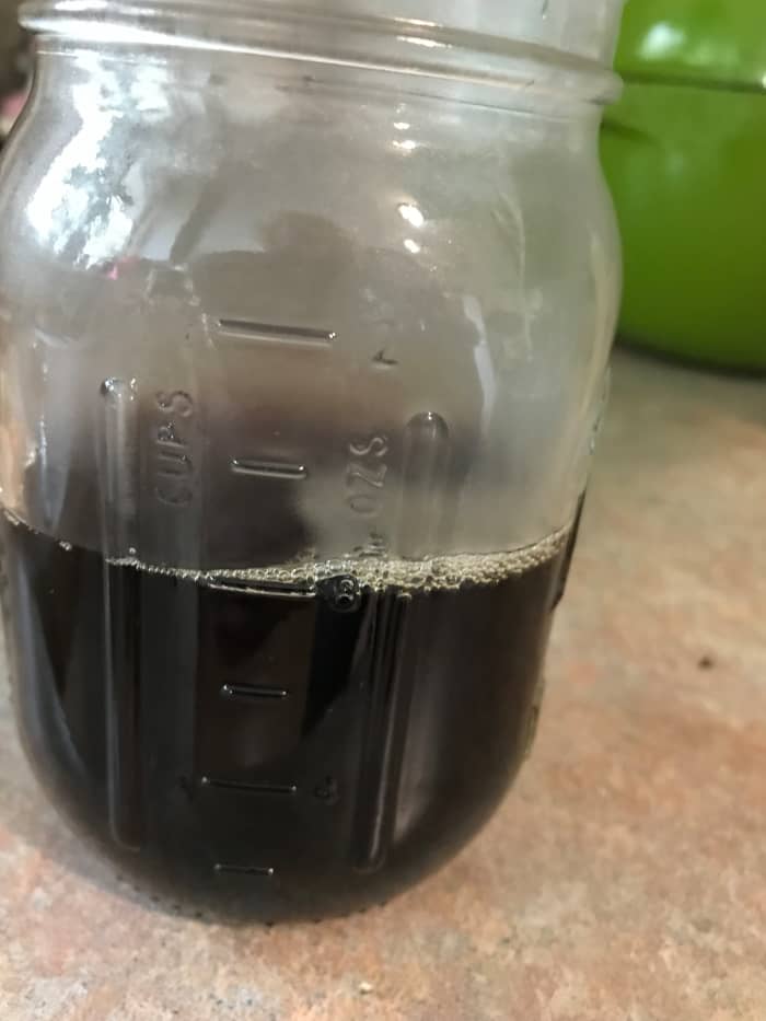 One of the true secrets to this cake's ultimate chocolaty flavor is using coffee as one of the liquids. The flavor of coffee is idea for showing off the rich cocoa flavor. I think I say cold coffee in the recipe but it's fine as long as it's not hot.